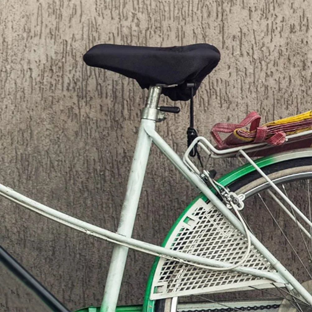 2Pcs Bike Saddle Rain Covers Waterproof Bicycles Seat Cover Protective Cover for Bike Seat Saddle Covers Bicycle Accessories