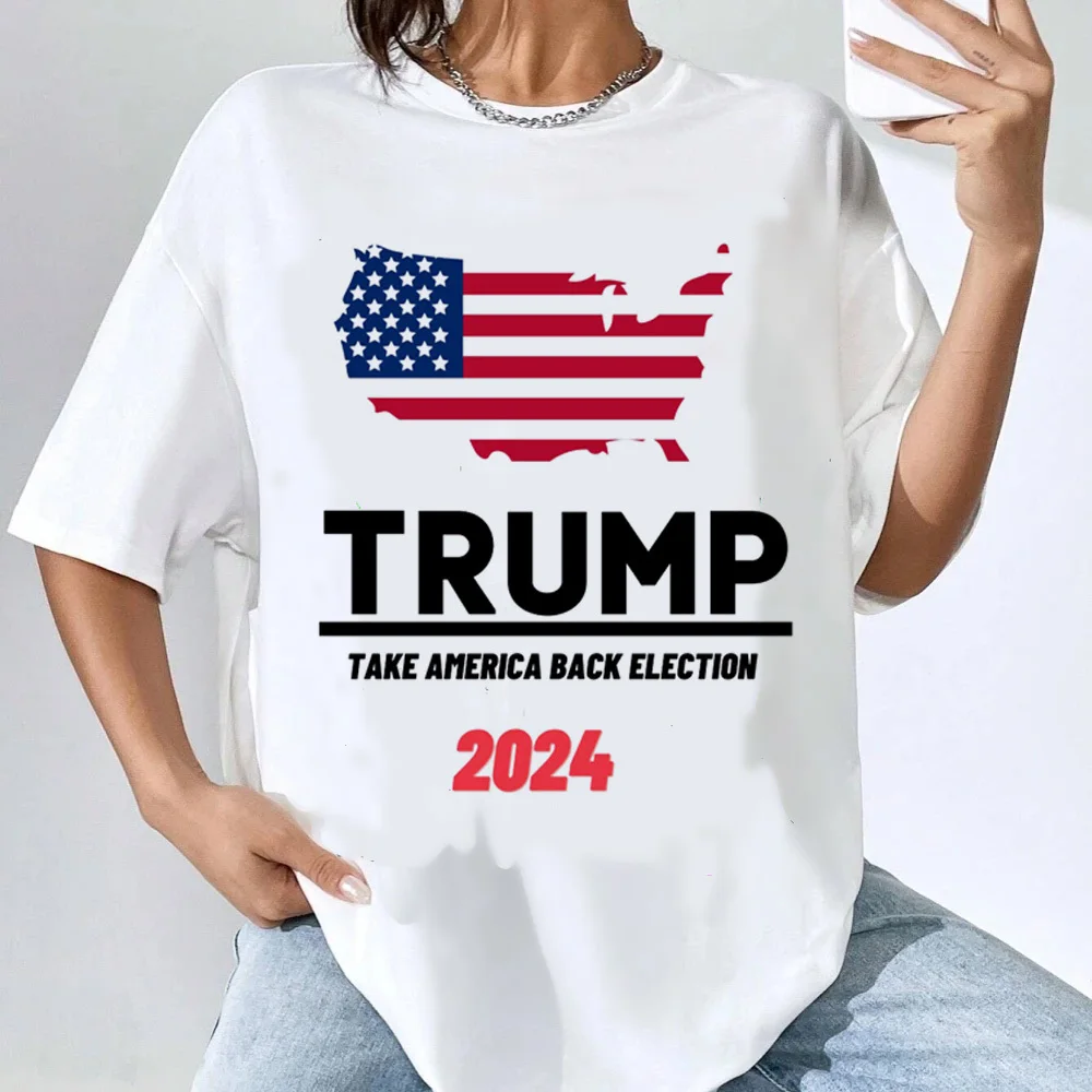 Donald Trump t shirt girl kawaii anime graphic Punk Classic harajuku  t shirt Digital Grunge korean clothes 80s anime streetwear