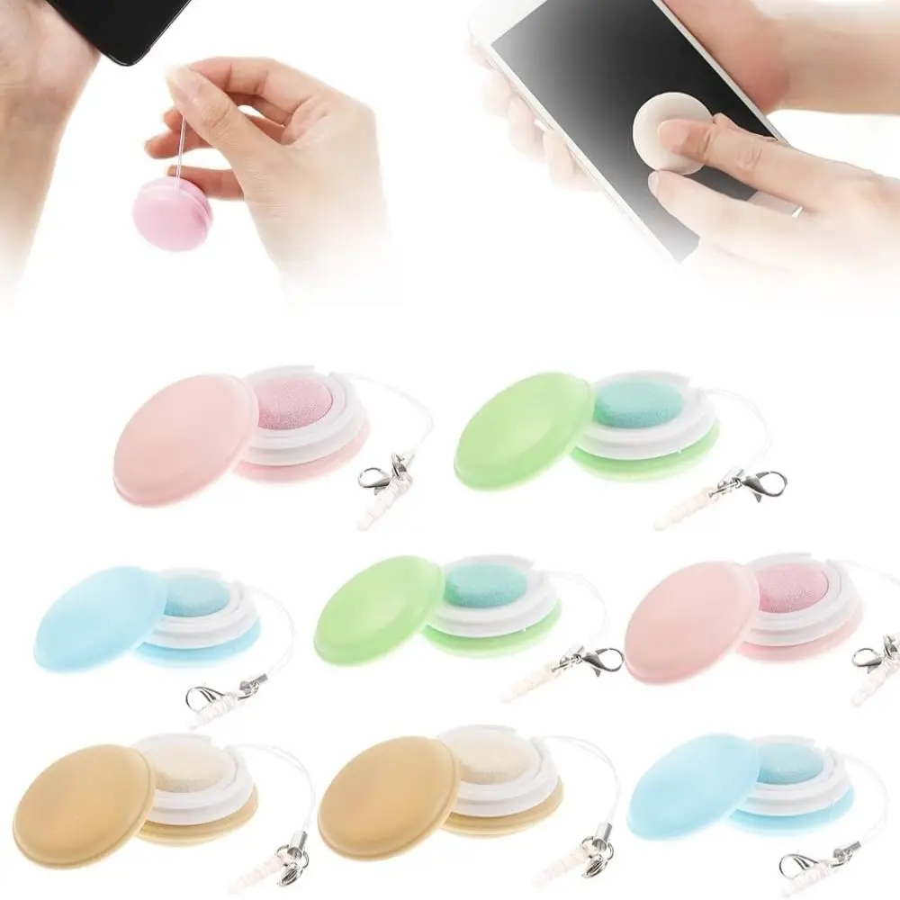 Phone Cleaner Macaron Phone Screen Cleaner Screen Repair Tool Sponge Cleaning Tool Macaron Screen Glass Cleaner