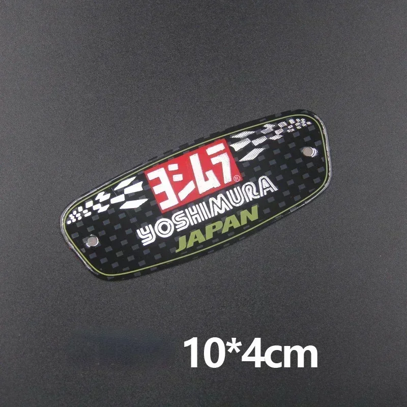 

AADecals Yoshimura Two Brother Arrow Modified Parts Motorcycle Exhaust Tip Pipe Stickers CF Moto Aluminium 3D Heat-resistant/B/B