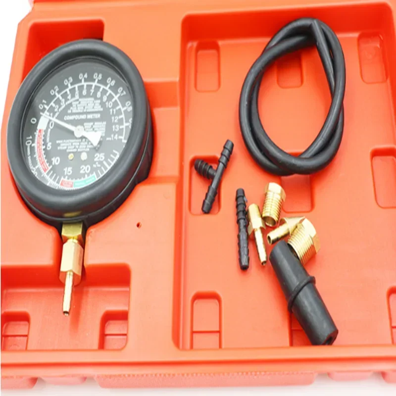 

Automobile Vacuum Pressure Gauge Tu-1 Pressure Gauge Tester Positive And Negative Pressure Detection Instrument Repair Tool