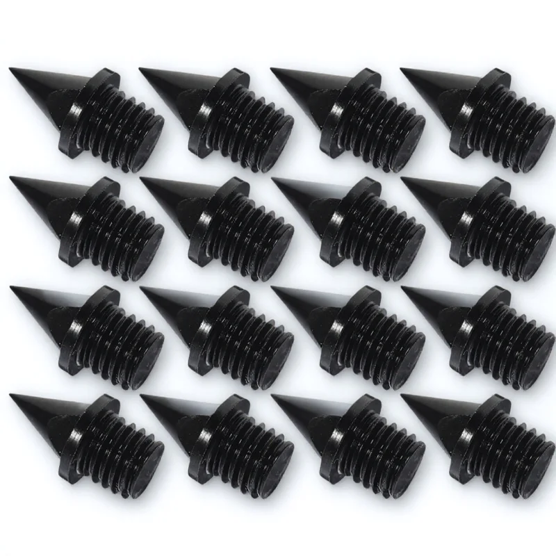 16Pcs Sprint Track Spikes Carbon Nails Lightweight Running Shoes Sports Training Replacement Spikes Track Shoes Sole Nail