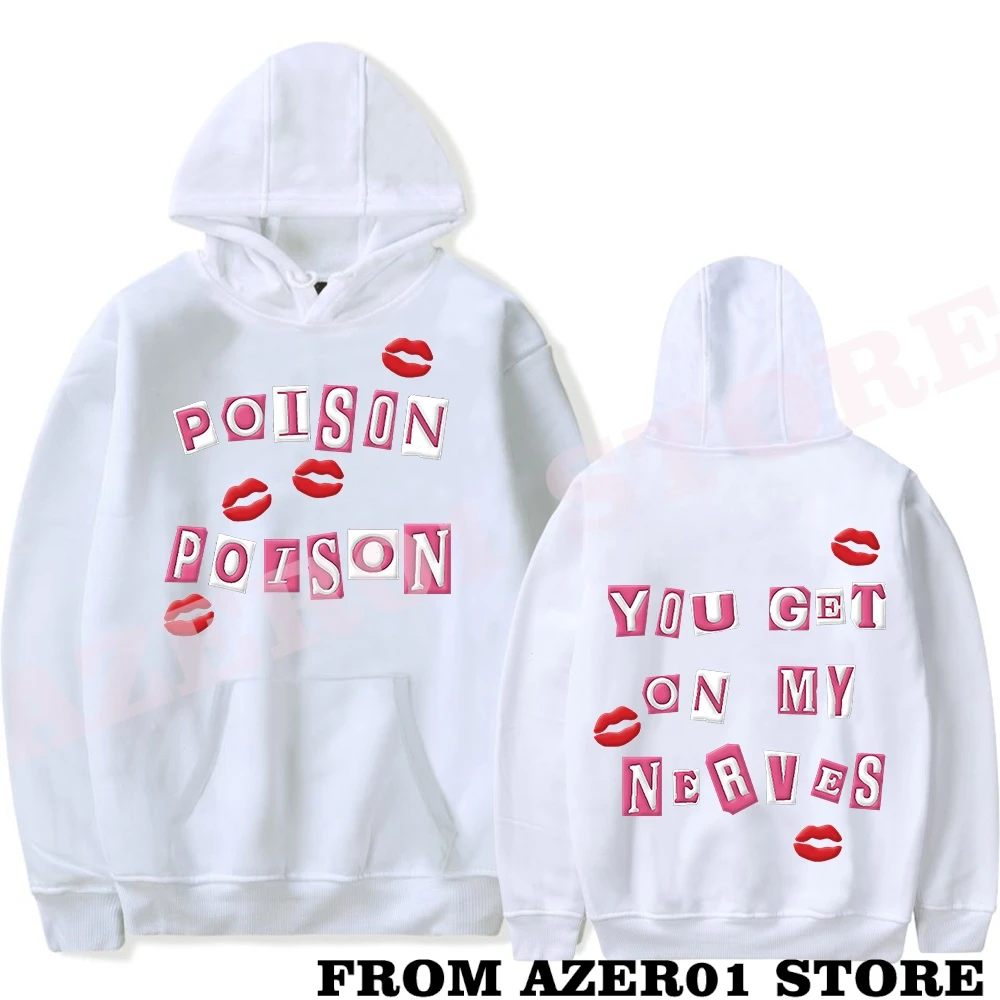 Reneé Rapp Poison Merch Renee Rapp Logo Hoodies Winter Men/Women Hooded Sweet Streetwear Long Sleeve Sweatshirt