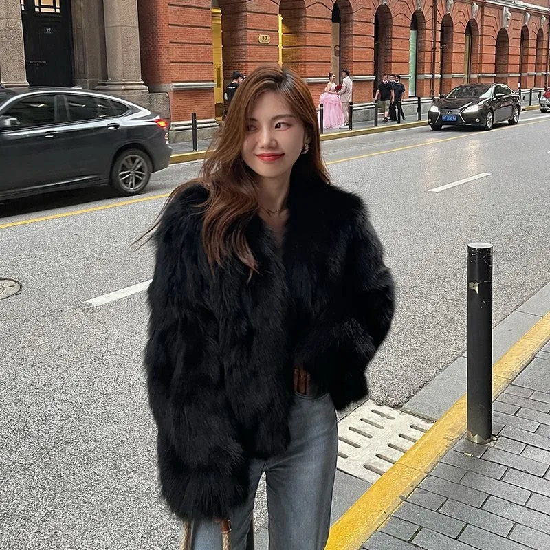 Women's Fur Coat Autumn Winter 2024 New Clothing Fur Jacket