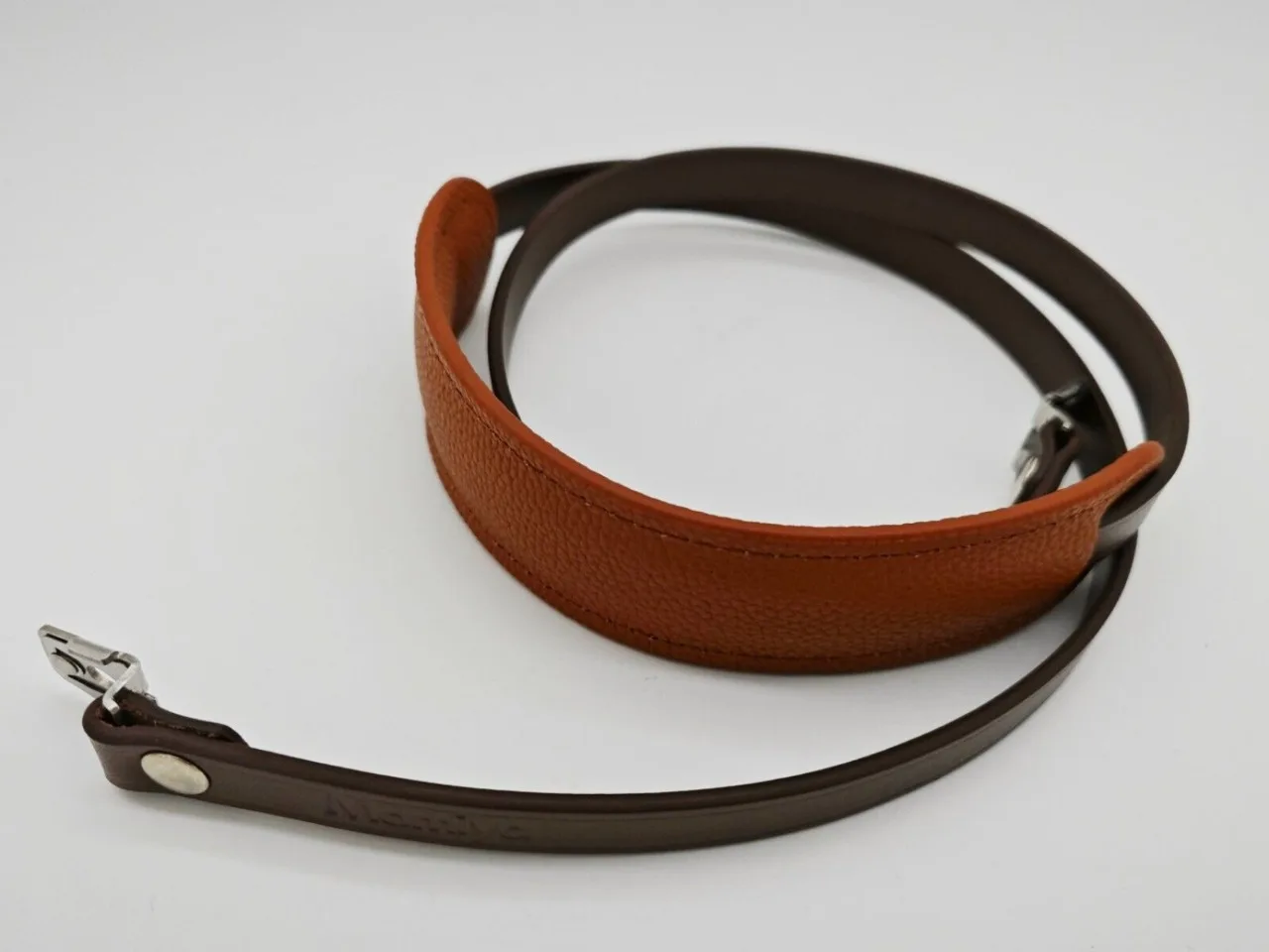 New Leather Shoulder Neck Strap F/ Mamiya 645 M645 1000S C220F C330 C330S Brown