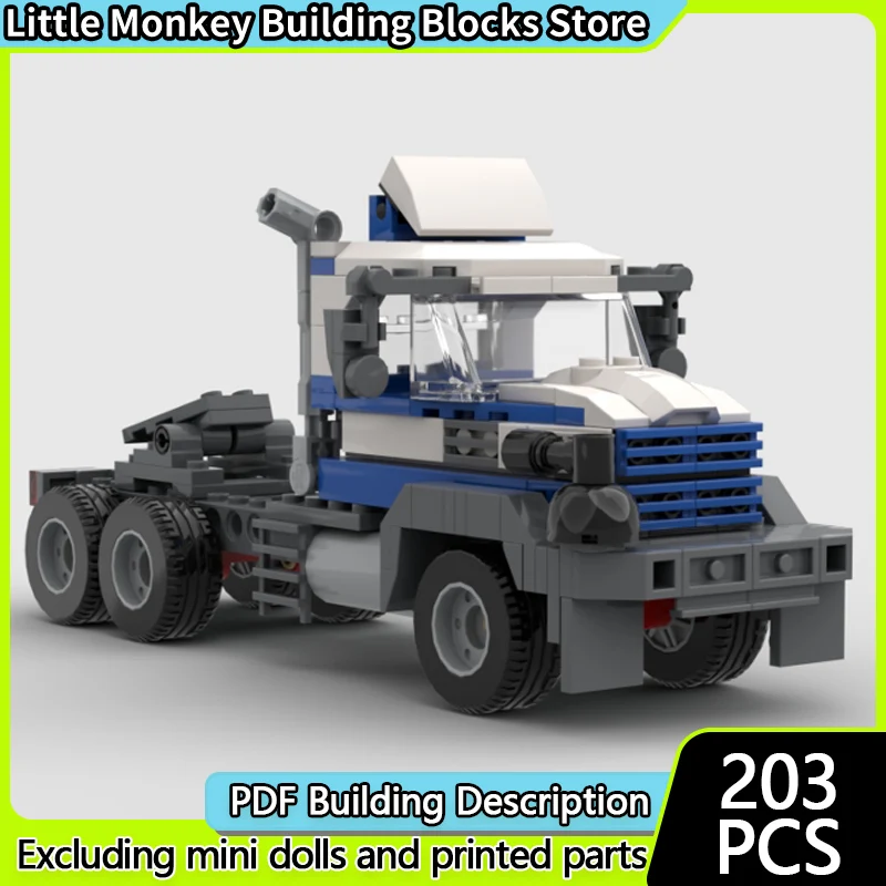 

Конструктор City Car Model MOC: Классический, Сверхпрочный, Полумодульный, Технологичный — Идеальный Подарок для Детей на Праздники, Набор для Сборки