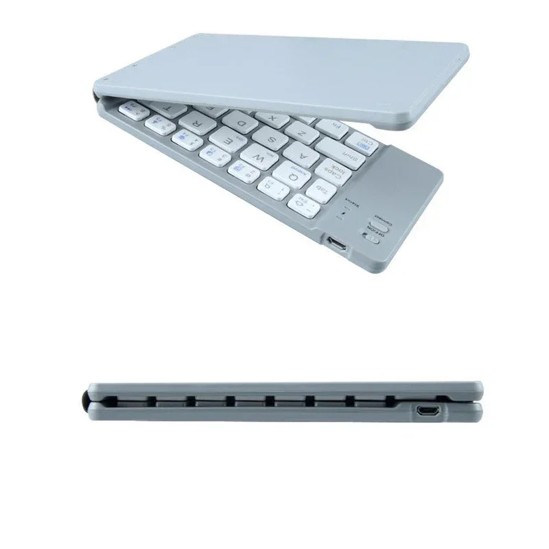 

Light-Handy Mini Wireless Bluetooth Folding Keyboard,Foldable Wireless Keypad