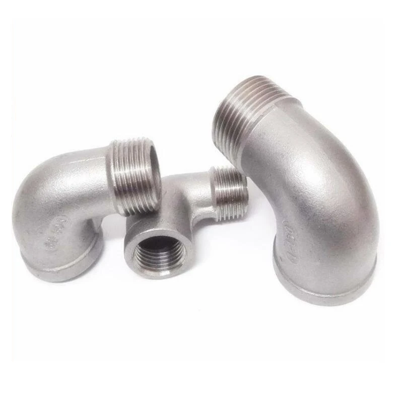 1/8'' - 2'' BSP Male to Female Thread 316 Stainless Steel 90 Degree Elbow Water Pipe Fitting 316L Joint Connector