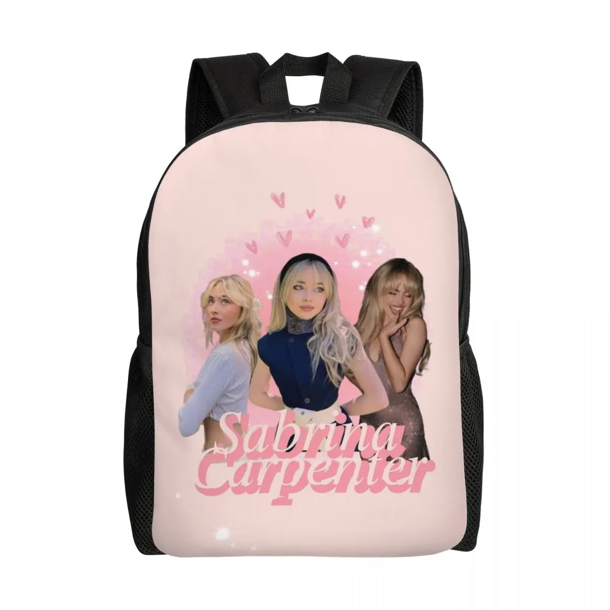 

Custom S-Sabrina Carpenter Backpacks for Men Women Waterproof School College Bag Printing Bookbag