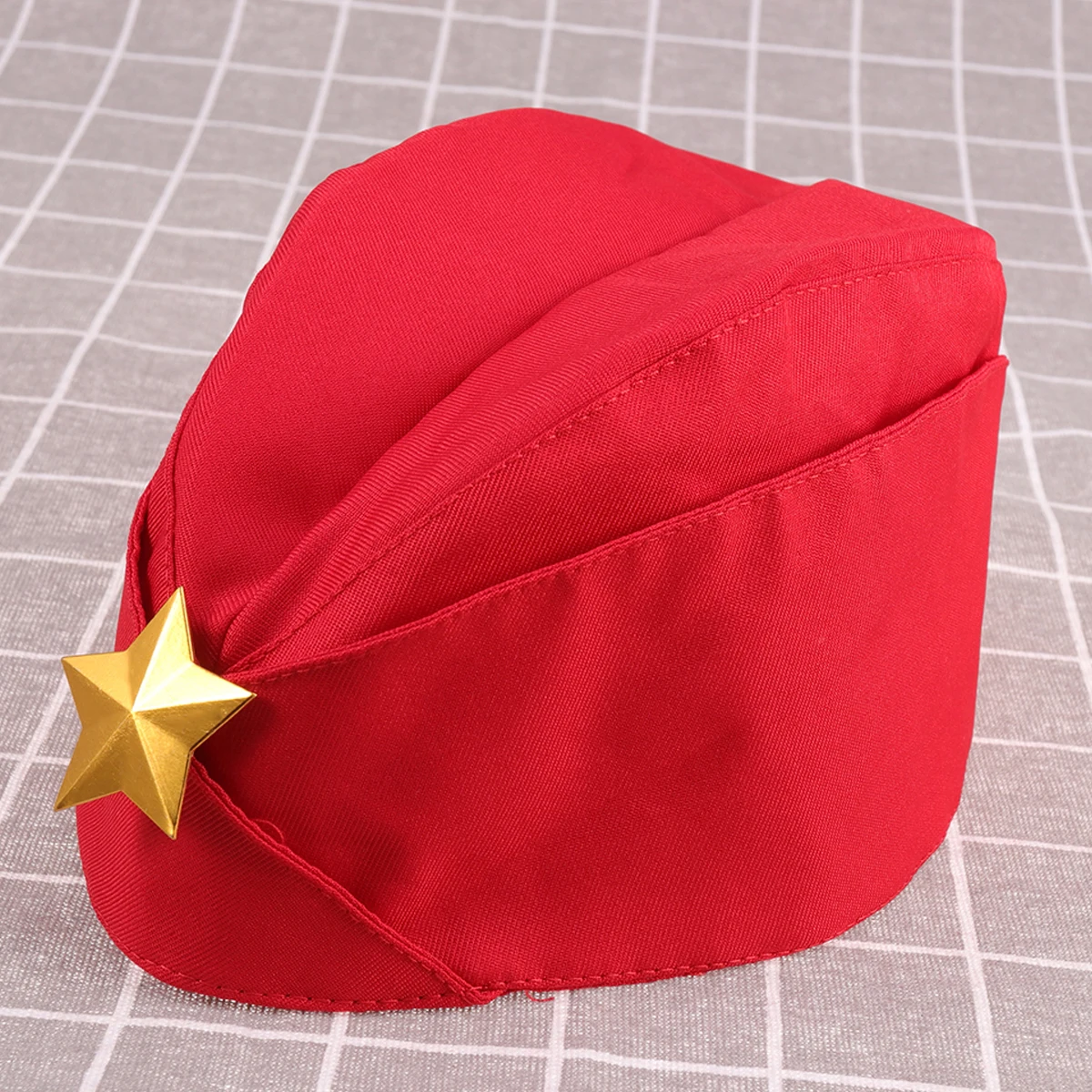 

1Pcs Military Green Canvas Beret Hat Stylish Peaked Design Perfect for Performance Party Square Dance Sailor Dance Stewardess