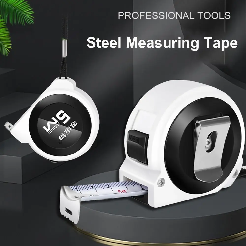 3/5/7.5/10M Steel Tape Measure Drop-resistant Measuring Tool Measuring Tape High-precision Wear-resistant Workbench Ruler