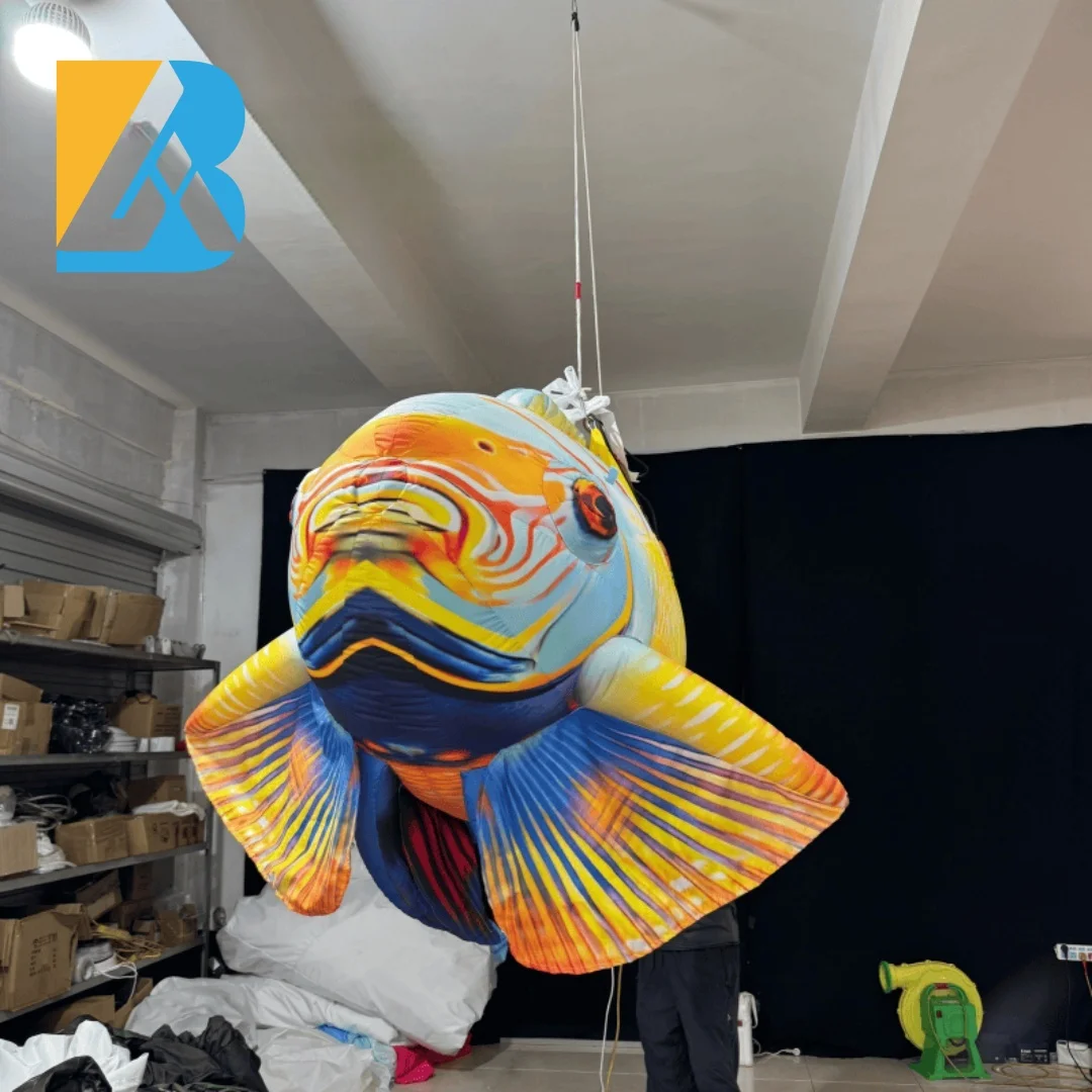 Bespoke Large Inflatable Sea Fish Design for Arabian Nights Prom Theme Toys