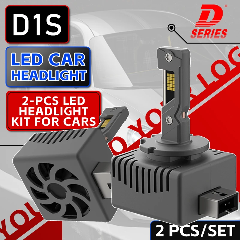 

2 шт. D1S D3S D8S 300W автомобильные светодиодные лампы для фар Canbus 1:1 HID D2S D4S D5S D2R D4R 6000K Plug&Play Turbo LED автолампы 12V 24V