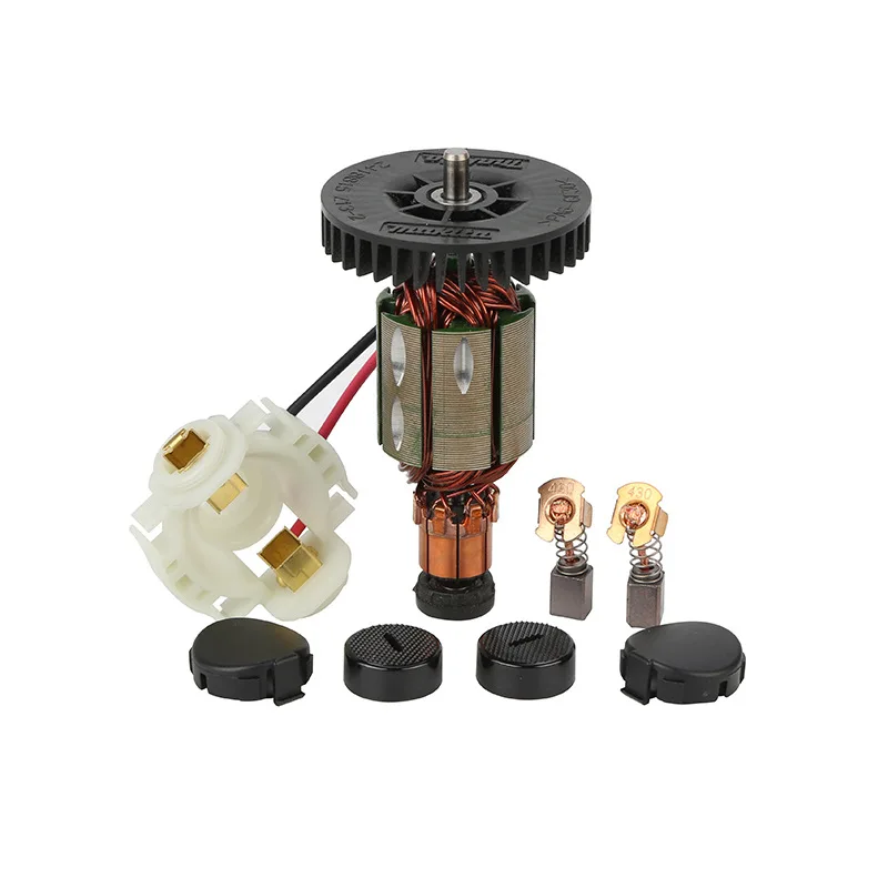 619218-8 Armature & Carbon Brush Holder Kit – Complete Motor Service Set for 18V Angle Grinders