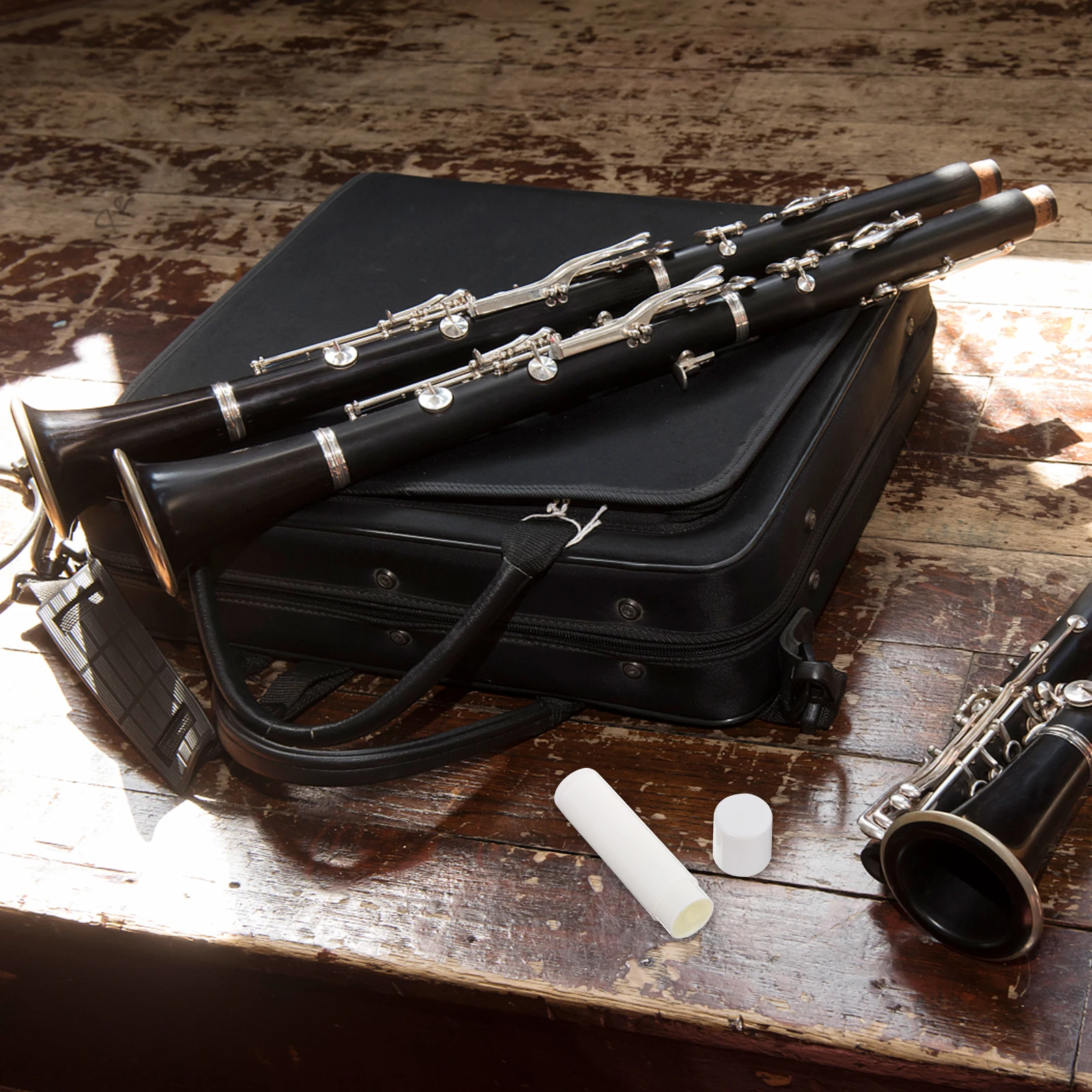 

5Pcs Cork Grease for Saxophone Clarinet Flute Special Formula Protects Reduces Air Leaking Convenient Tube Cork Grease