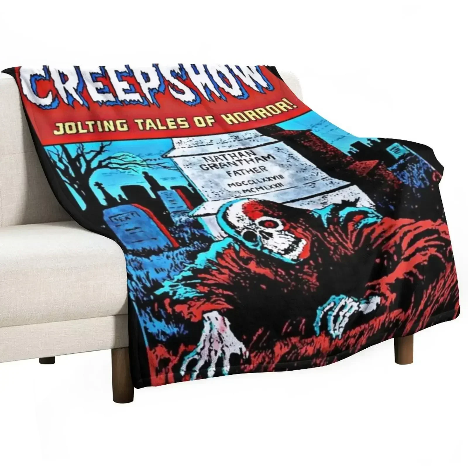 Creepshow Grave Throw Blanket Blankets For Bed anime blankets and throws Blankets