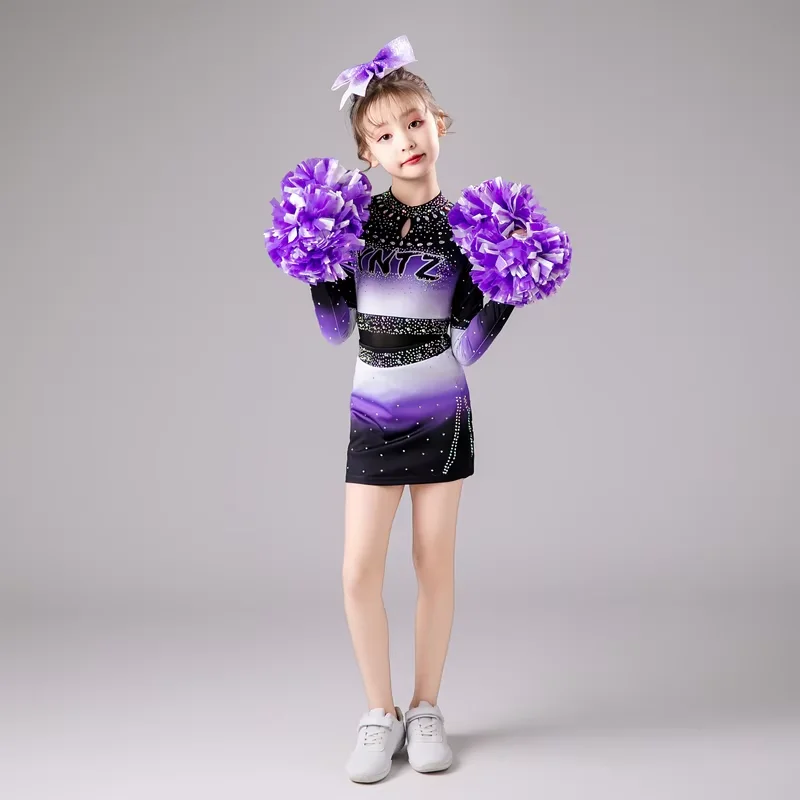 

Customized Cheerleading Competition Clothes Children's Cheerleading Performance Clothes Set