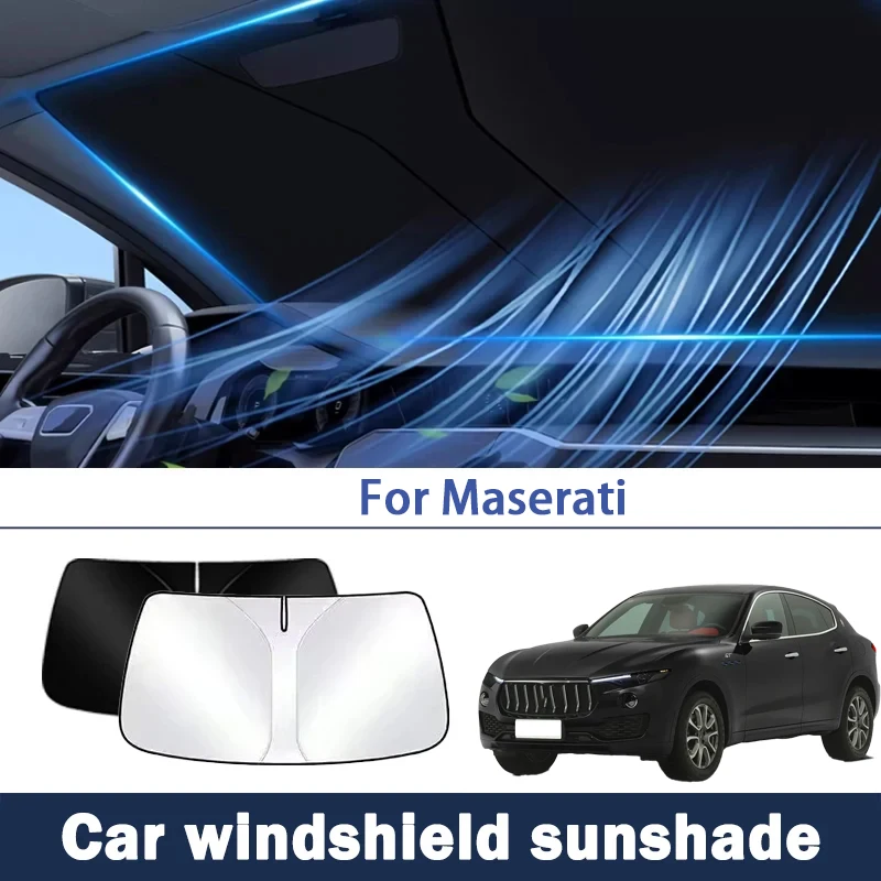 

For Masera Ti Ghiboli/Levante/President/Grega Car Sunshade Front Sunscreen Curtain Heat Shield