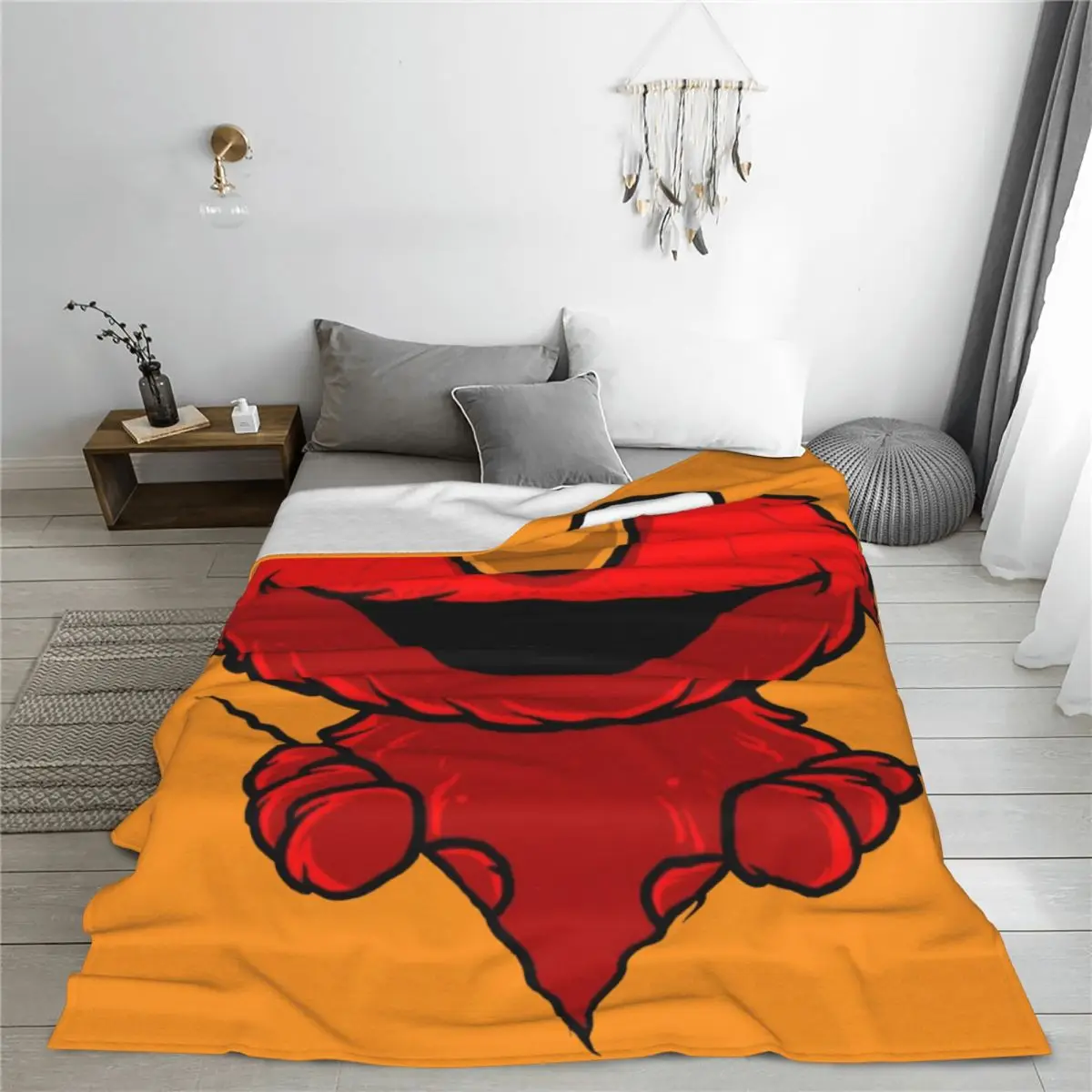 مخصص كوكي الوحش ELMO بطانية ثلاثية الأبعاد طباعة لينة الفانيلا الصوف الدافئة رمي البطانيات للسفر السرير الأريكة المفارش