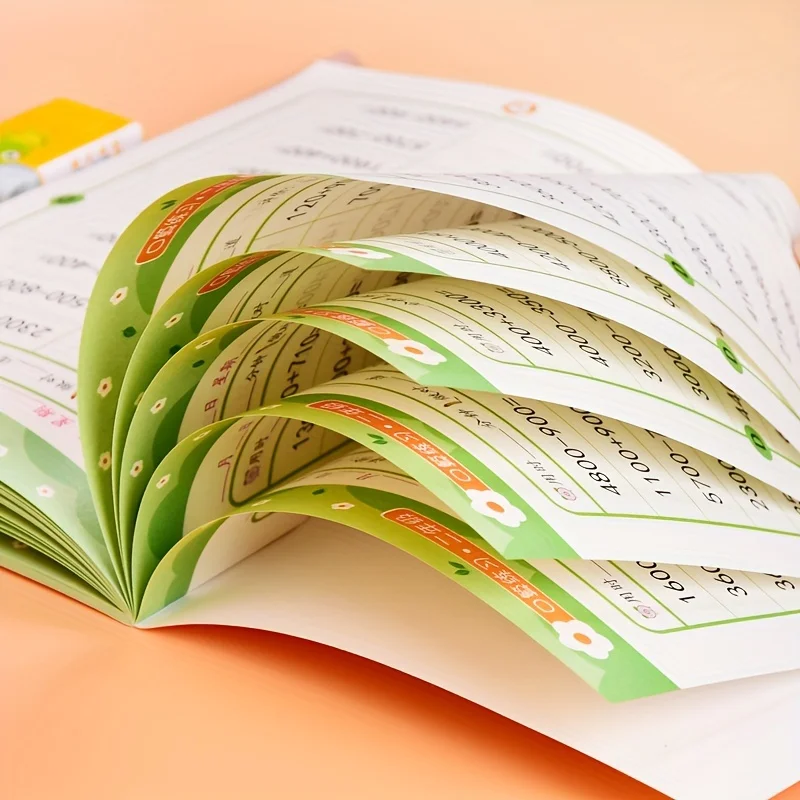 4-Book Set: Mixed Math Operations Practice Workbooks | Addition, Subtraction, Multiplication, Division | Graded Exercises for 2n