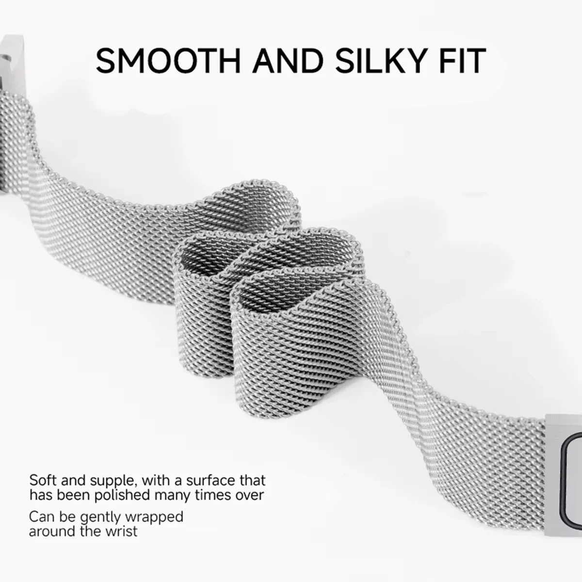 Milanese Loop For Samsung Galaxy Watch 8 44mm 40mm Strap Stainless Steel Magnetic Bracelet correa Galaxy watch 8 Classic 46 band image 6