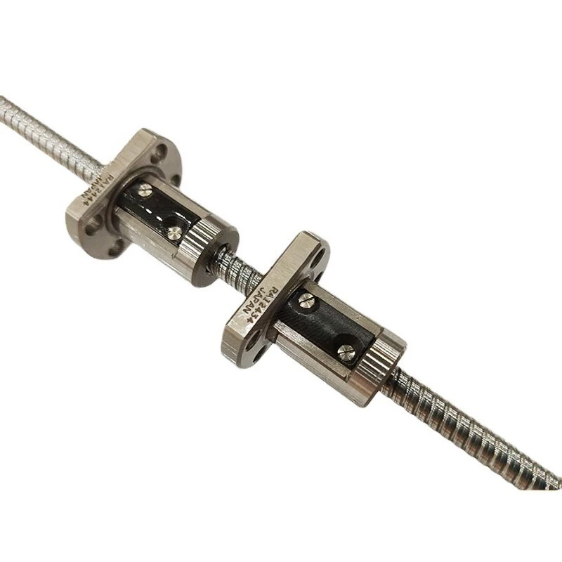 High-precision grinding small shaft diameter time-limited seckill second hair positive and negative teeth ball screw SDC3/C5