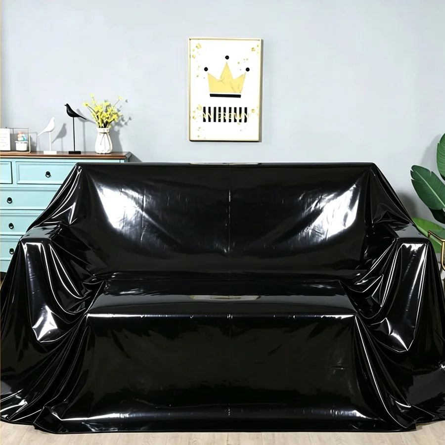 Household Sofa Plastic PVC Cover Thin Waterproof Sofa Cover Dustproof Moisture-Proof Easy Clean Furnitue Sheets Anti Fouling