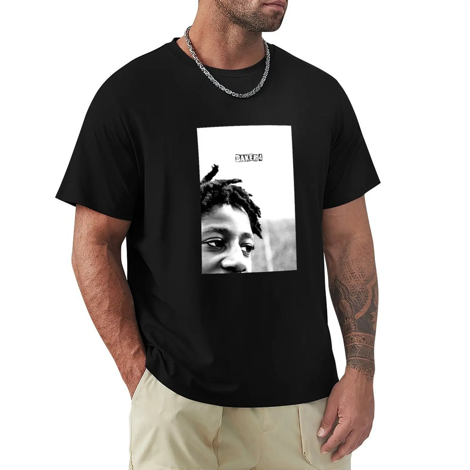 B a k e r - 4 Kader Sylla Is Pro T-Shirt Christmas Casual Short Sleeve Top