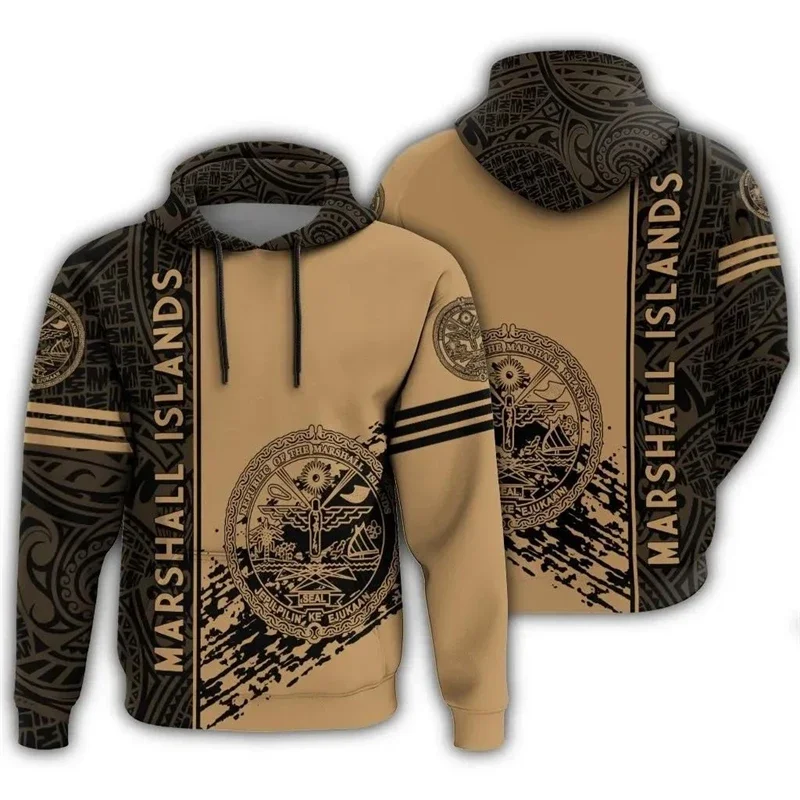 

3D Printed Maoli Flag Polynesian Tattoo Hoodies Polynesian Flag Totem Graphic Hooded Hoody Kid Fashion Cool Pullovers Coat Top