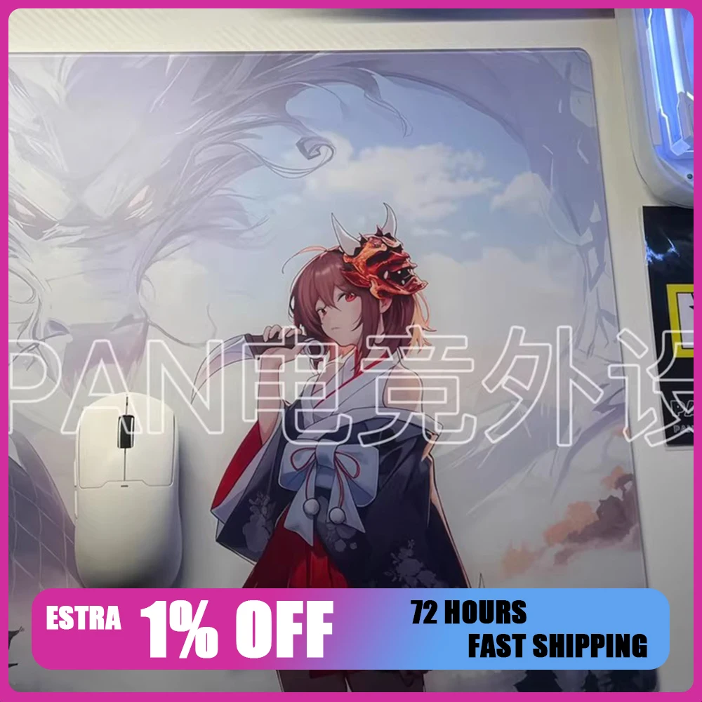 

Коврик для мыши PAN Esports YUKIAIM Glass: гладкий, скоростной, для FPS-игр, аналог Yuki Aim Yuki Pad Oni 2.0 для TTK, APEX, CSGO, PC