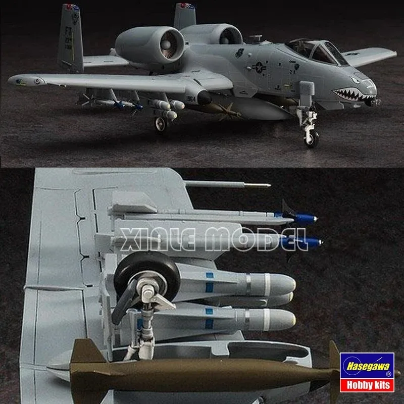 Hasegawa 01573 A-10C Thunderbolt II [U.S. Air Force Attacker] 1/72 Scale Model Kit DIY Toy