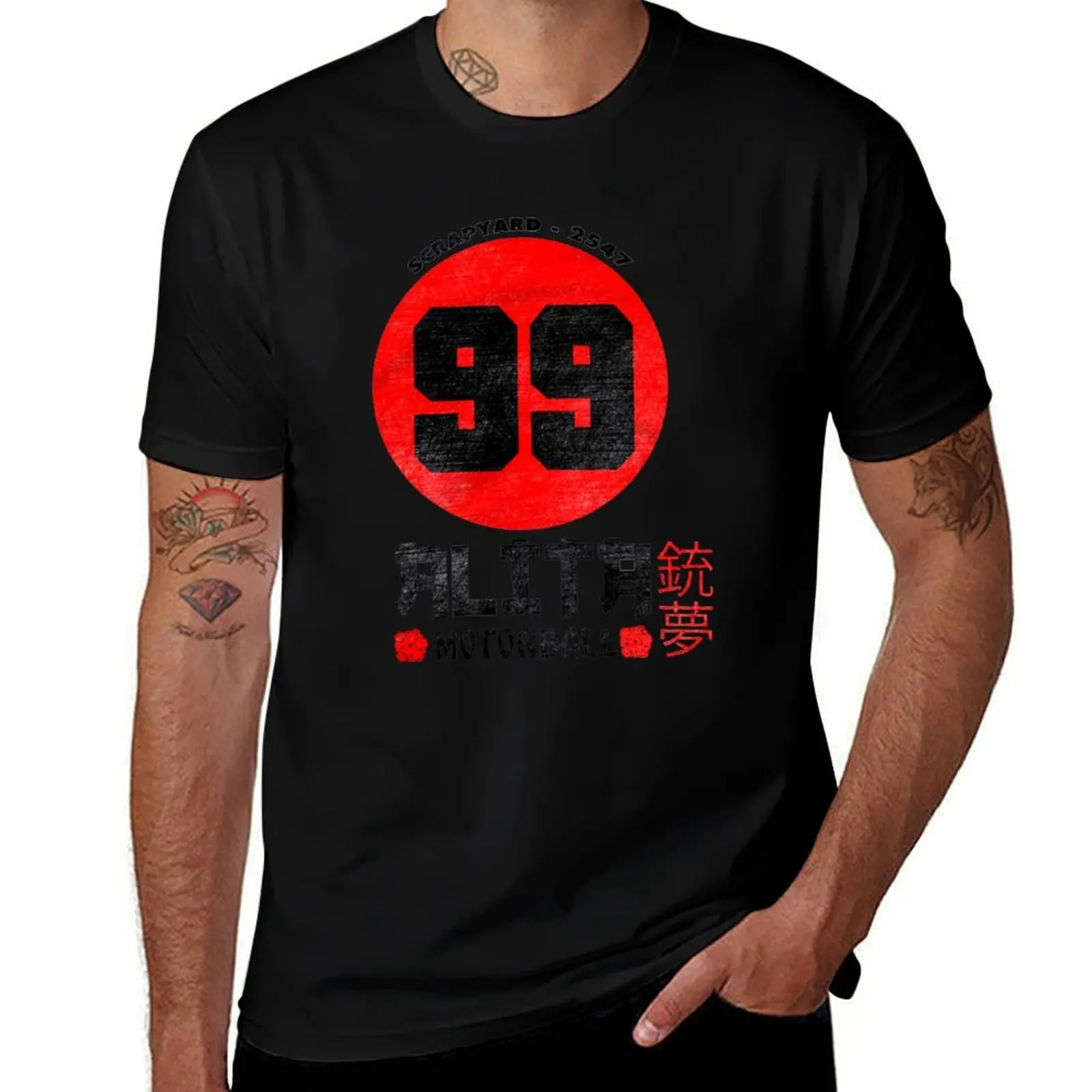 Camiseta Battleangel Battle Angel Alita Anime Manga Motorball Gally Scrapyard Motorball Gunnm Japón Japonés