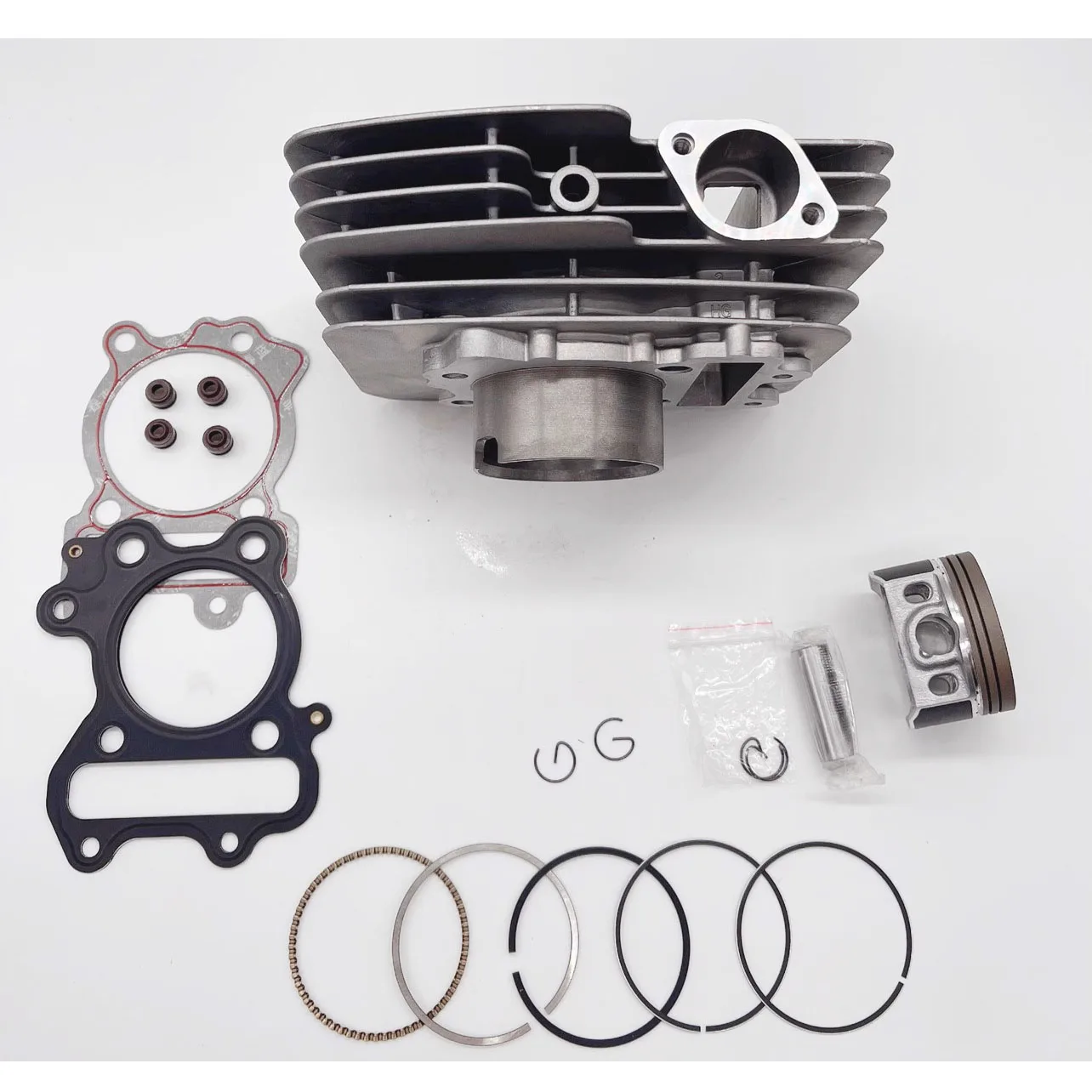 BIG BORE Cylinder Kit 57mm Bore Kit Upgrade to 150 CC for Benelli BJ125-3E TNT125 TNT135 TNT 125 135 154FMI-7 Performance Kit