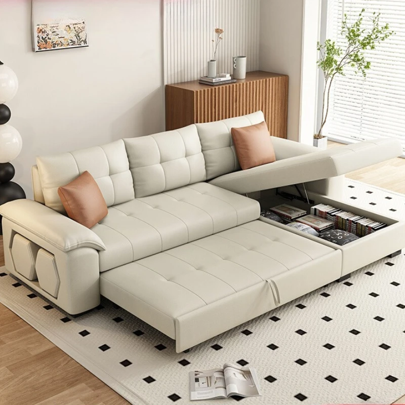 Sofás de almacenamiento multifunción, diseño Simple, sofás plegables dobles, Sillón extraíble Para sala de estar, muebles reclinables Para salón