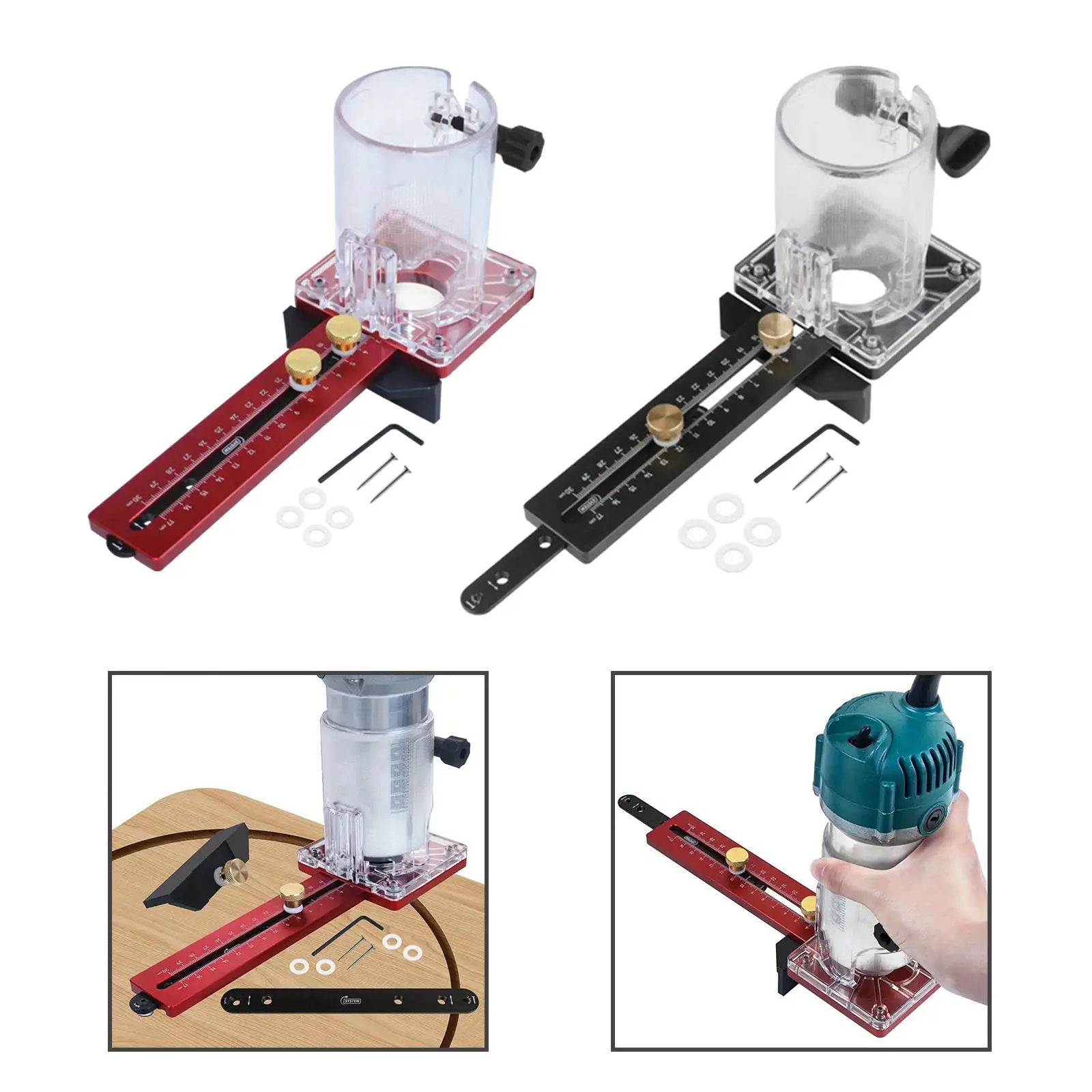 

Фрезерный станок для круглого резака Направляющая для фрезерного станка для круглой резки, доска из цельного дерева