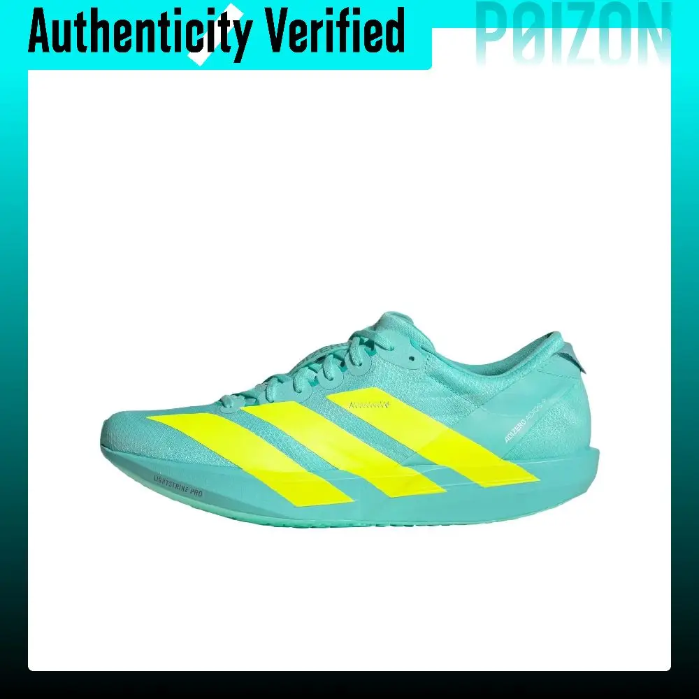 Adidas Adizero Adios 9 Low top Training Running Shoes Men's Aqua Green JH5243
