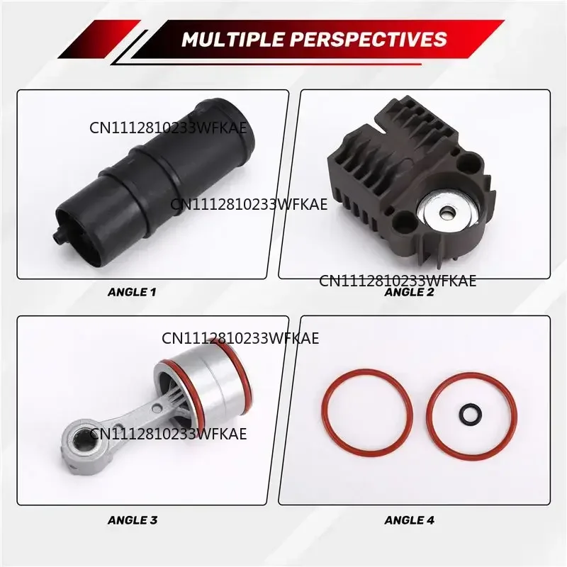 Classy-1Set Air Suspension Compressor Repair Kit Piston Rod Cylinder Drier 7P0616006E For VW Touareg Cayenne Jeep