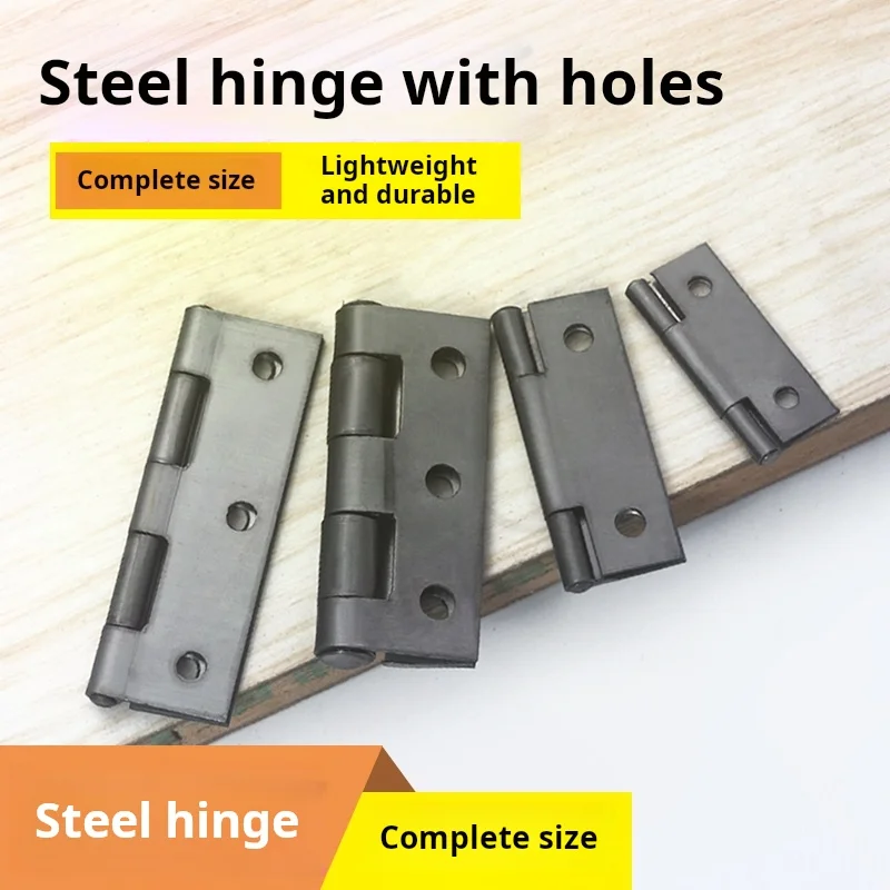 Wooden Door Iron Hinge Flat Open Window Electrical Box Toolbox Wooden Box Hinge Hardware Folding Hinge Hardware Accessories