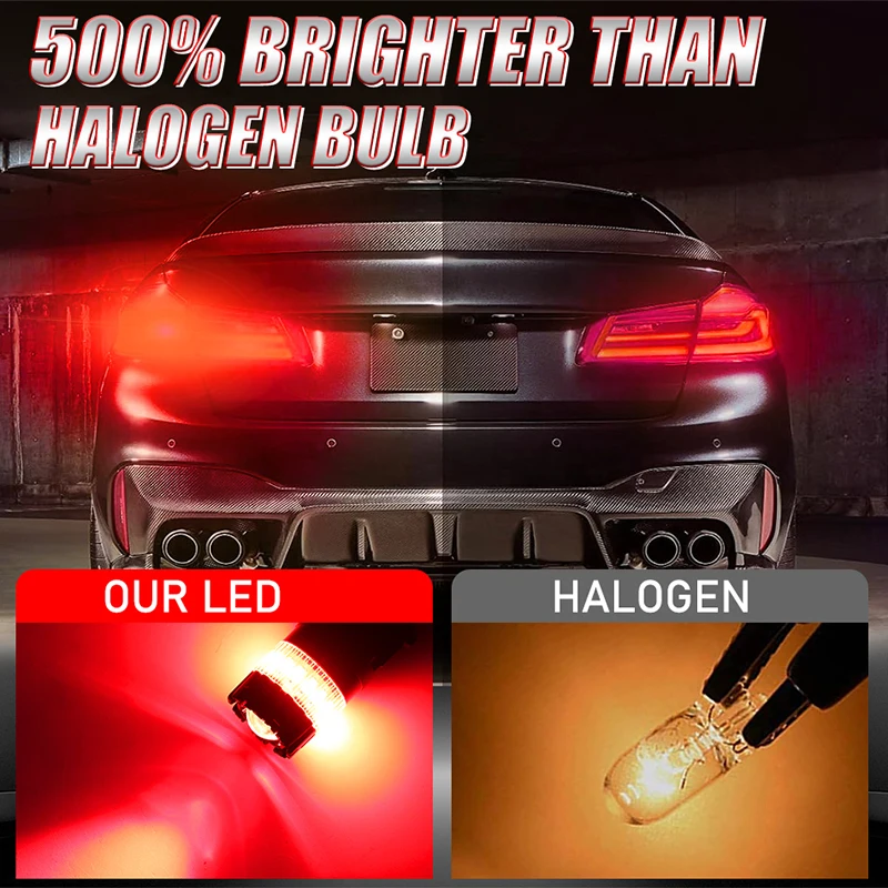 2 قطعة T20 7440 7443 LED لمبات Canbus سيارة ضوء السوبر مشرق عالية الطاقة ل الذيل مصباح إشارة الفرامل عكس أضواء العالمي