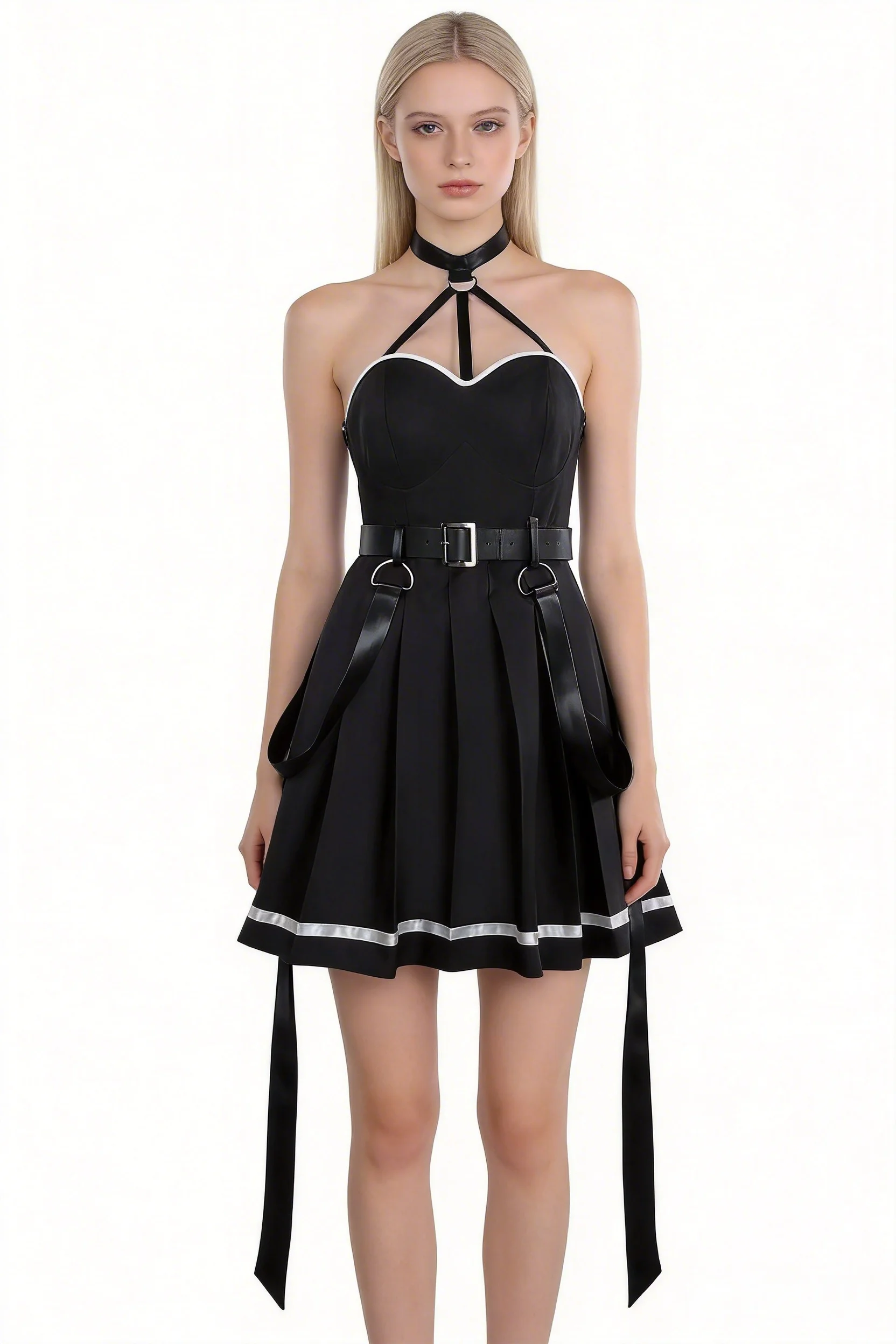 

Ubel Cosplay Costume Anime Frieren Beyond Journey‘s End Black Dress Halloween Carnival Party Outfits for Women