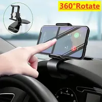 Car Phone Holder Stand Universal Dashboard Car Clip Mount GPS Bracket Car Mobile Phone Support in Car For iPhone Xiaomi Samsung