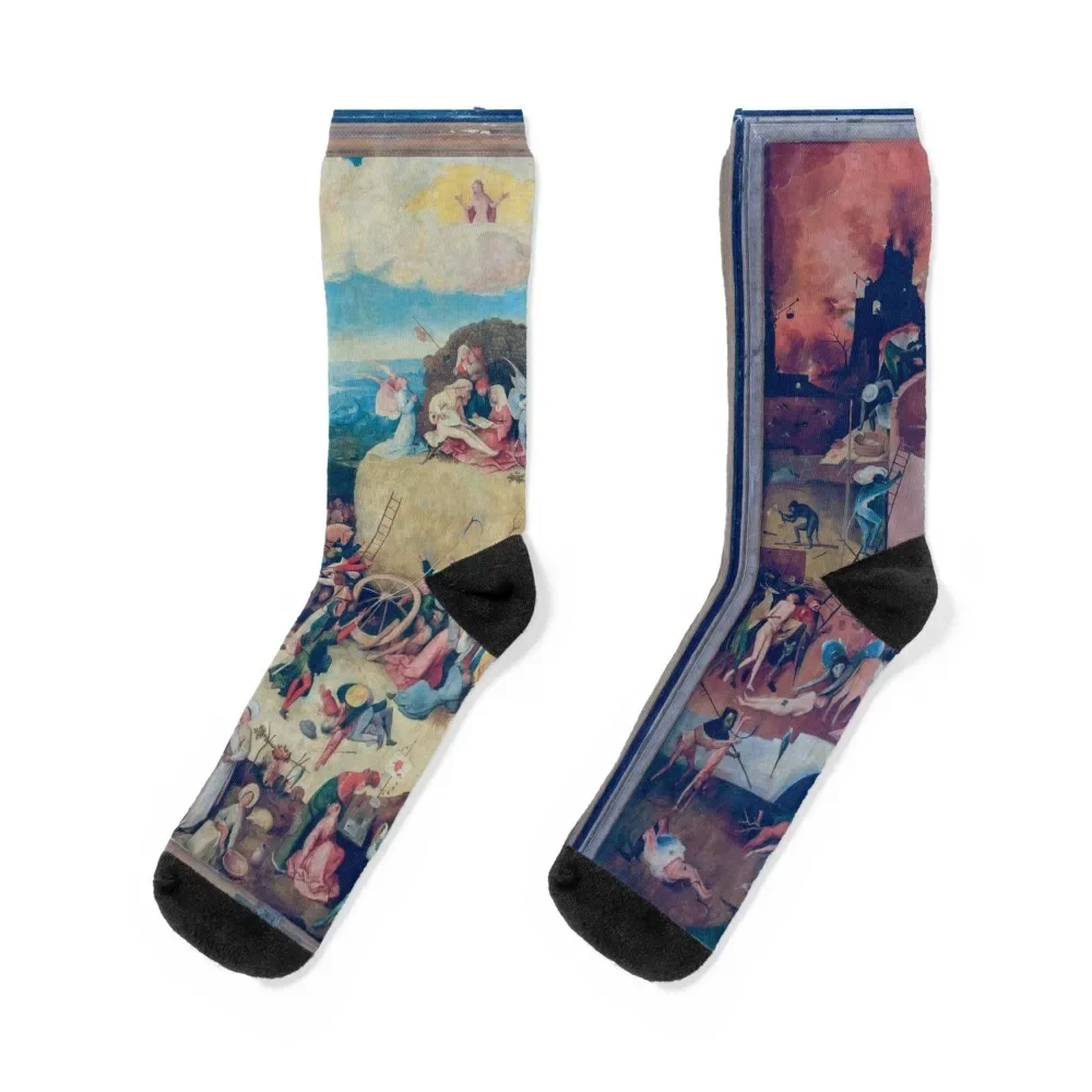 

Hieronymus Bosch - The Garden of Earthly Delights Socks Run custom Heating sock Lots Socks Man Women's