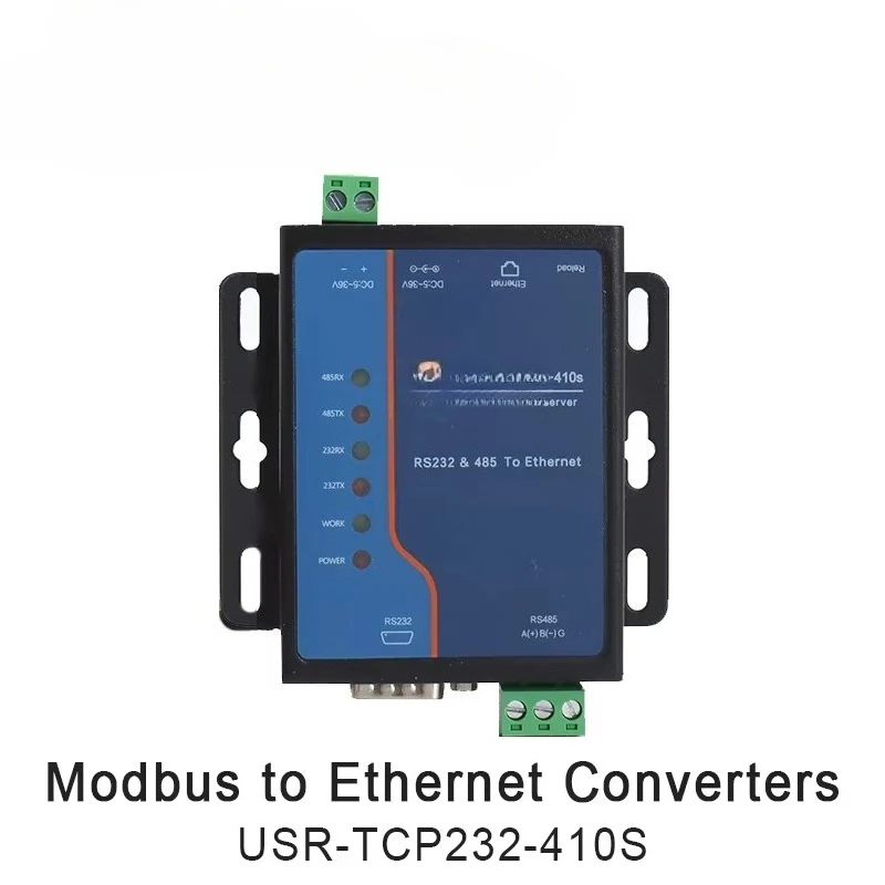 USR IOT USR-TCP232-410s ModBus RTU Converters Support DNS DHCP RS232 RS485 SERIAL to ETHERNET TCP/IP MODULE