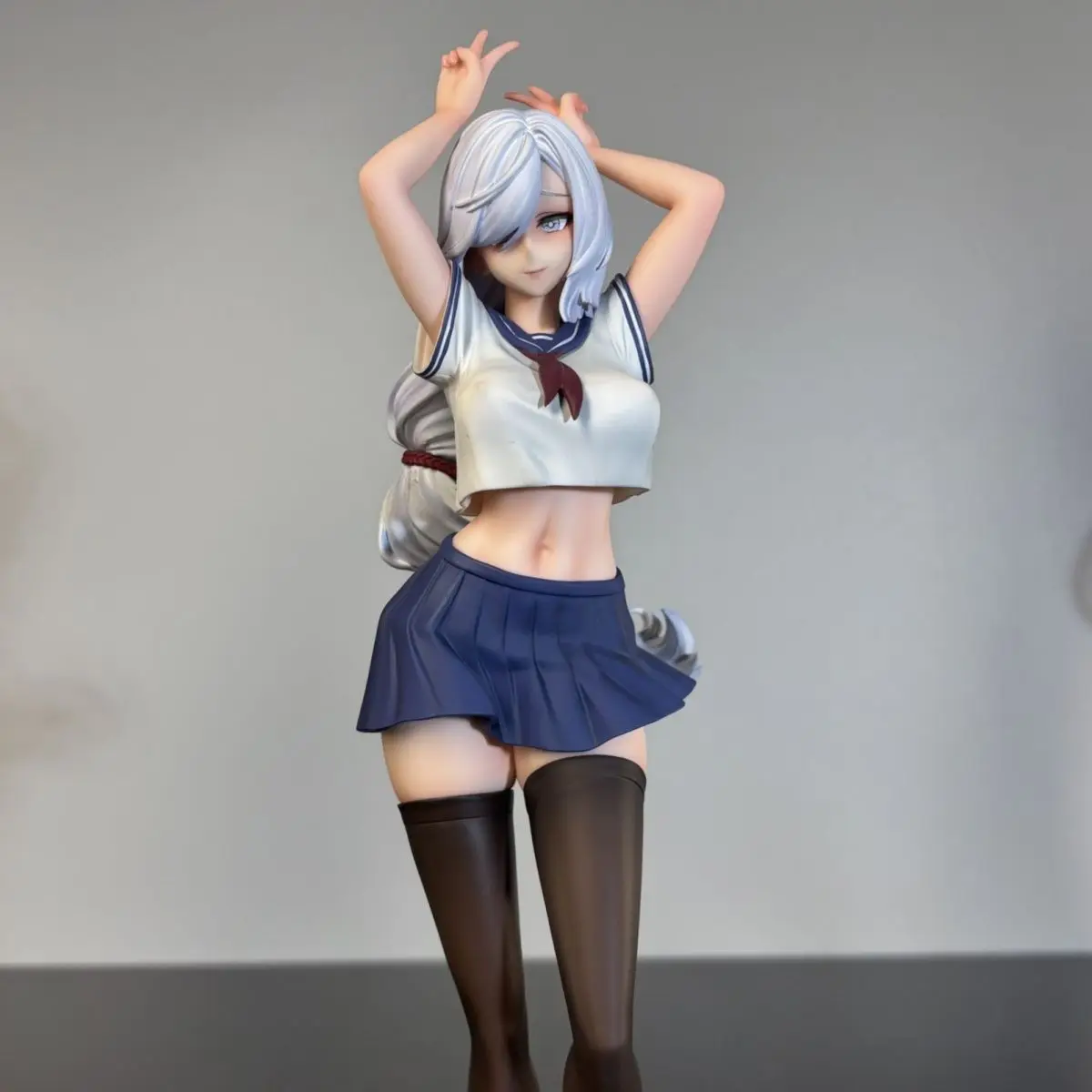 Neue 25 cm Genshin Impact Anime Figur Shenhe Figur Sexy Schöne Mädchen Figur Statue Modell Puppe Sammlung Ornament Spielzeug Geschenk