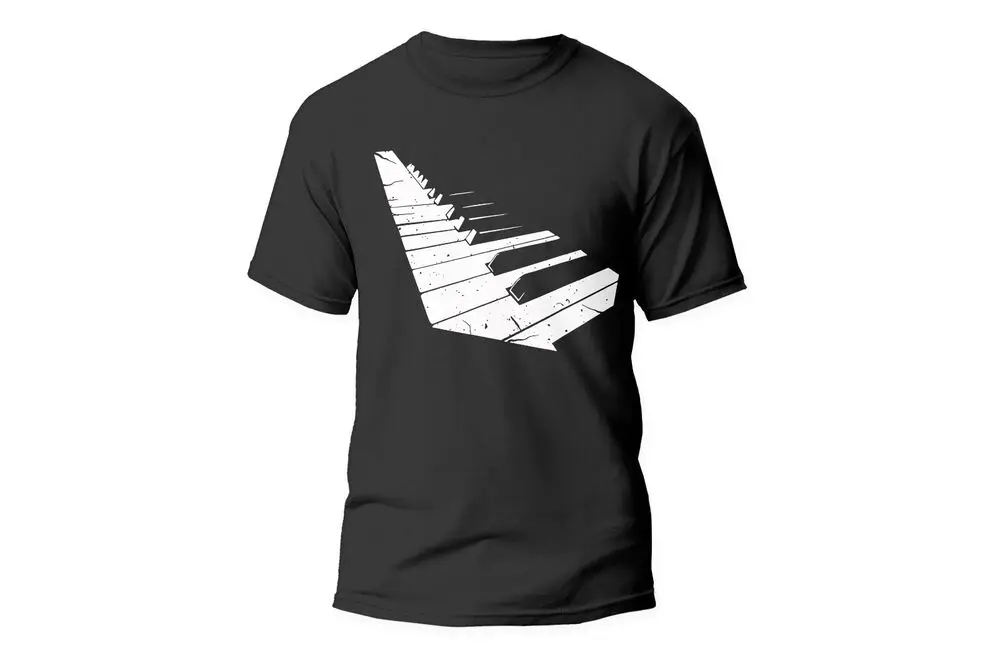 Keyboard Pianist Funny T-Shirt - Musician Piano Music Gift, Cotton T-Shirts