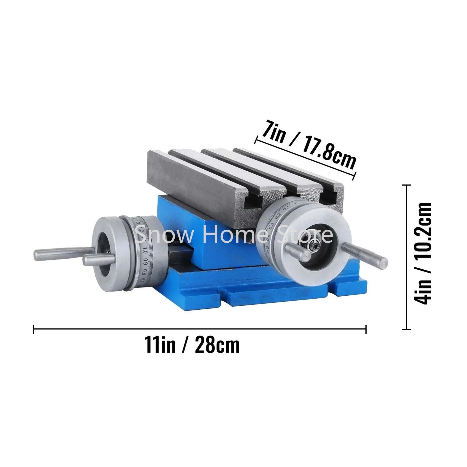 1pc Milling Drilling Worktable Compound Cross Slide Multifunction Bench Table Cross Precision Multi-functional Drill Vise Adjust