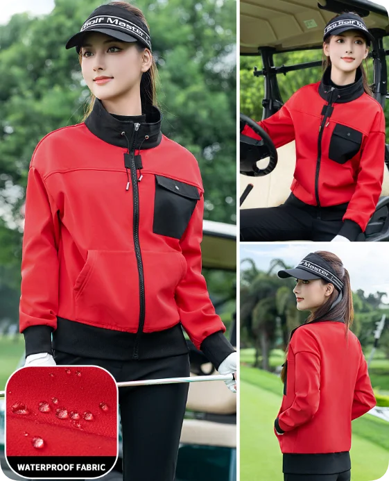 

PGM Golf женская осень/зима 2021, новая плюшевая женская куртка с длинными рукавами, одежда, женская спортивная ветровка YF810