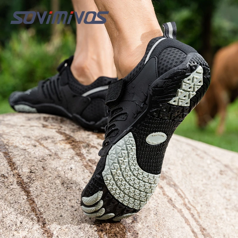 New High-Top Barefoot Upstream Water Shoes Men Women Outdoor Climbing Footwear High Elastic Breathable Hiking Unisex Sandals