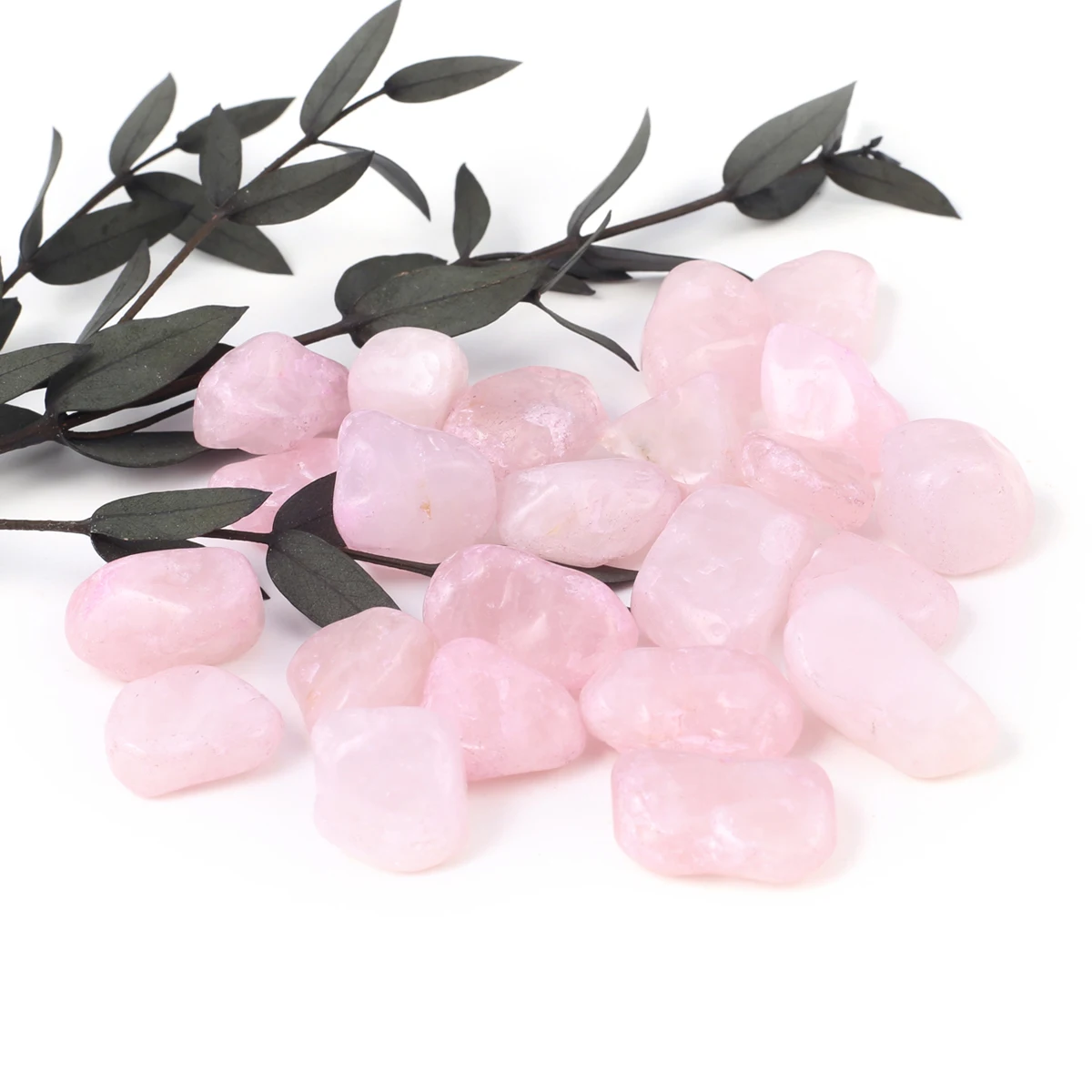 Natural Crystal Rose Quartz Ore Mineral Specimen Healing Stone Dyed Pink Crystals Gravel Beads Aquarium Home Decoration