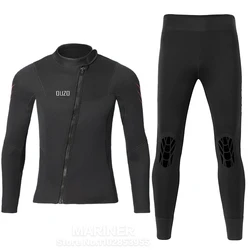 Traje de neopreno de 3mm para hombre y mujer, traje de baño de alta calidad para surfear, esnórquel, traje de buceo, chaqueta y pantalones divididos